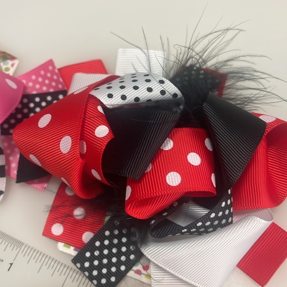 New Set of 10 Boutique Hair Baubles with Alligator Clips - Picture 9 of 14